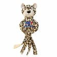 KONG(R) Wubba No Stuff Cheetah Dog Tug Toy Large For Sale