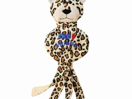 KONG(R) Wubba No Stuff Cheetah Dog Tug Toy Large For Sale