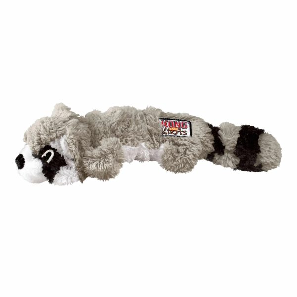 KONG(R) Scrunch Knots Raccoon Dog Rope Toy Medium Large Hot on Sale