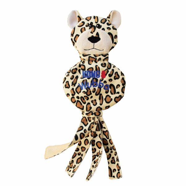 KONG(R) Wubba No Stuff Cheetah Dog Tug Toy Large For Sale