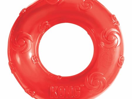 KONG(R) Squeezz Ring Dog Chew Toy Assorted Large Cheap