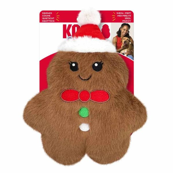 KONG Holiday Snuzzles Gingerbread Md For Cheap