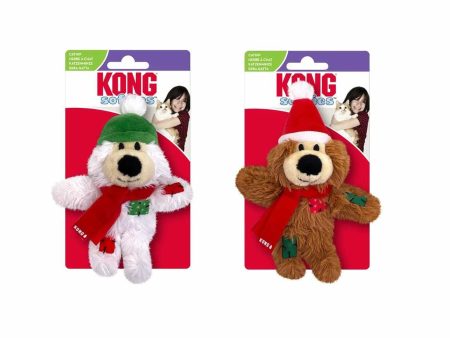 KONG Holiday Softies Bear Assorted Online Sale