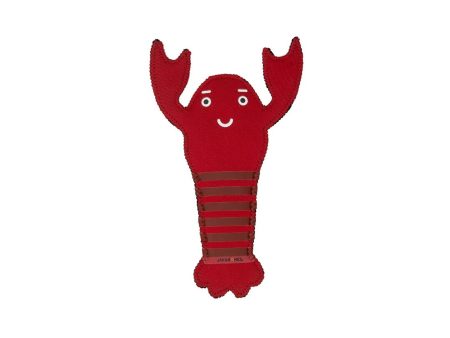 Jax & Bones Lola the Lobster Dog Toy Red 11  Fashion