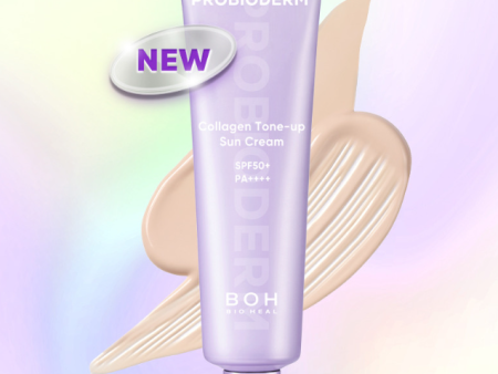 BIO HEAL BOH Probioderm Collagen Tone-Up Sun Cream SPF50+ PA++++ 50ml For Cheap