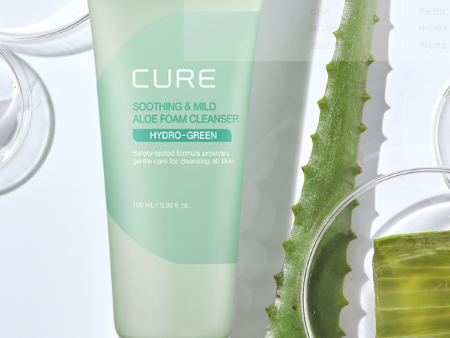 CURE Soothing & Mild Aloe Foam Cleanser 100ml Sale