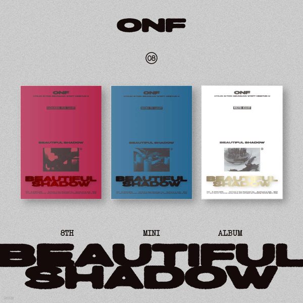 ONF 8TH MINI ALBUM [BEAUTIFUL SHADOW] For Sale