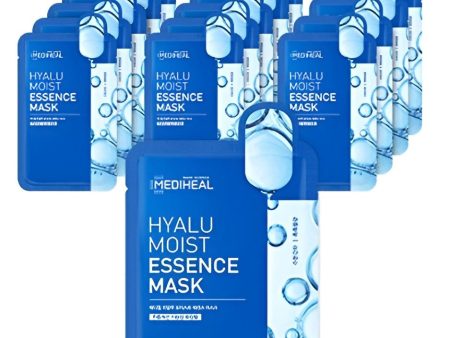 MEDIHEAL Hyalu Moist Essence Mask 20ml*15pack Online Hot Sale