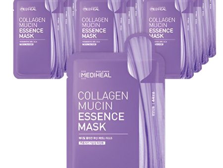 MEDIHEAL Collagen Mucin Essence Mask Pack 20ml*15pack Online now