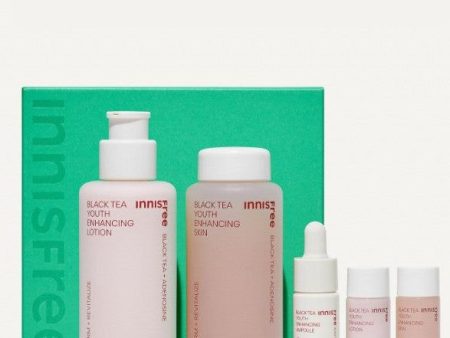 innisfree Black Tea Youth Enhancing Skin Care Set Online Hot Sale