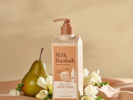 Milk Baobab High Cera Body Wash Pear & Freesia 500ml Cheap