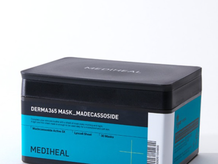 MEDIHEAL Derma365 Mask Madecassoside 30 Sheets 350ml on Sale