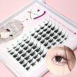 Mibrine eyelash extension doll eye completion eyelash Mibrine collar lash single item, C curl 7~12mm 56pcs For Sale