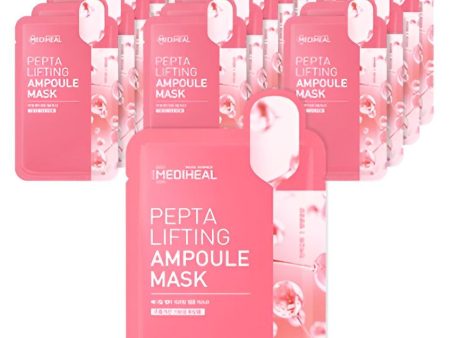 MEDIHEAL Pepta Lifting Ampoule Mask 20ml*15pack Hot on Sale