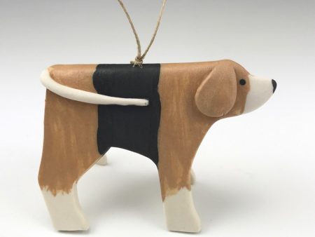 Porcelain Beagle Ornament by Beth DiCara Cheap