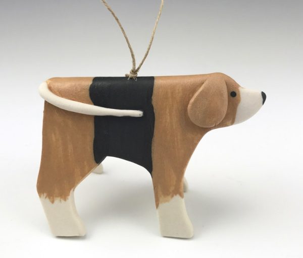 Porcelain Beagle Ornament by Beth DiCara Cheap