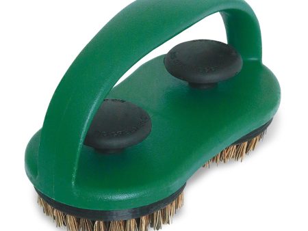 BGE SpeediClean™ Palmyra Bristle Dual Brush Grid and Pizza Stone Scrubber Online Hot Sale