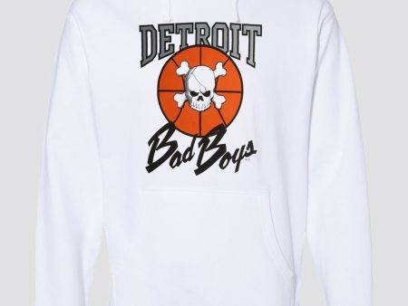 Detroit Bad Boys Hoodie - White Online now