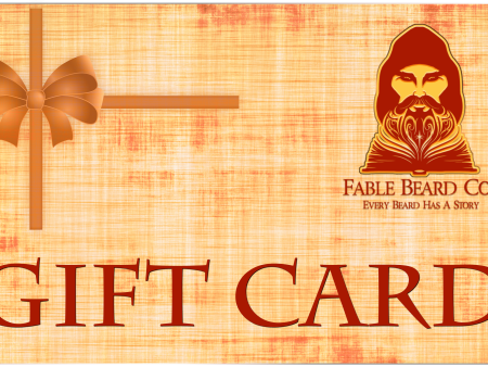 Fable Beard Co Gift Card Sale