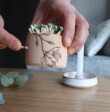 Mini Floral Match Stick Holder by Hands on Ceramics Online