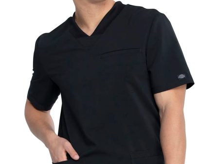 Dickies 3-Pocket Men s V-Neck Top - Black For Discount