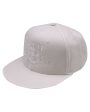 Detroit Bad Boys Flat Bill Snapback Cap - Tone on Tone Wht Online