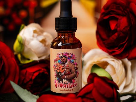 Mr. Valentine - Beard Oil - Ripe Strawberries, Velvety Chocolate, and Creamy Nougat Sale