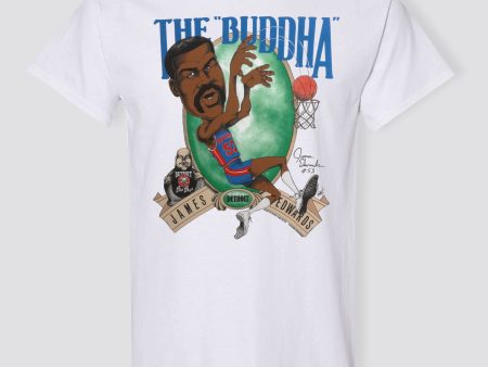 James  The Buddha  Edwards Caricature T-Shirt Cheap