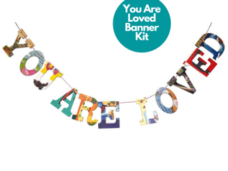 You Are Loved  Garland by Attic Journals Online