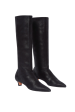 Clemmie Leather Knee High Boots Supply