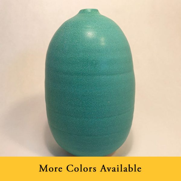 Small Oval Bud Vase by Judy Jackson For Cheap