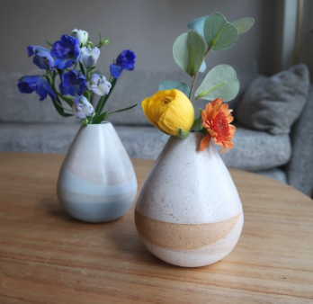 Bud Vase by Hands on Ceramics Discount