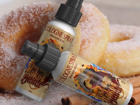 The Baker - Cologne - Fresh Doughnuts, Warm Vanilla Sugar, Hint of Cinnamon Spice Hot on Sale