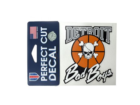 Detroit Bad Boys 4 x 4 Decal Discount