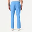 Jaanuu Men s Rhodes Everyday Straight-Leg Scrub Pant - Sky Blue For Sale