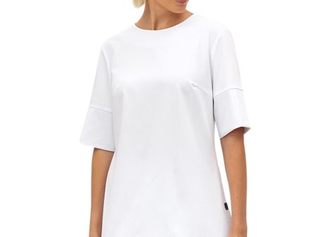 Treat in Style Women s Minimalistic Medical Blouse - White Online