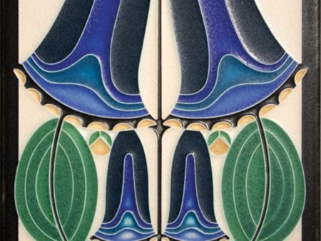 Ceramic  Blooming Bell  Tile by Motawi Tileworks For Discount