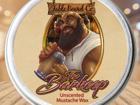 The Barkeep - An Unscented Mustache Wax Online Sale