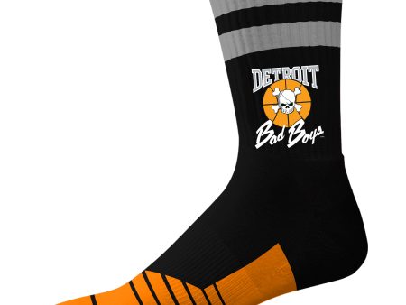 Bad Boy Classic Crew Socks - Black on Sale