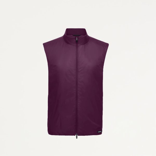 Jaanuu Men s Phantom Insulated Vest - Dark Amethyst Discount