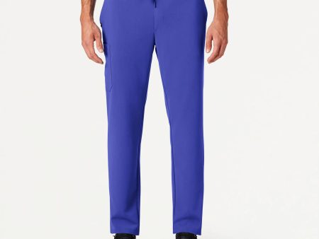 Jaanuu Men s Rhodes Everyday Straight-Leg Scrub Pant - Moon Blue For Sale