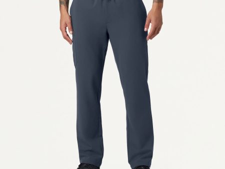 Jaanuu Men s Rhodes Everyday Straight-Leg Scrub Pant - Carbon Gray For Discount