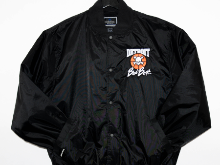 Detroit Bad Boys Twill Coaches Jacket Online now