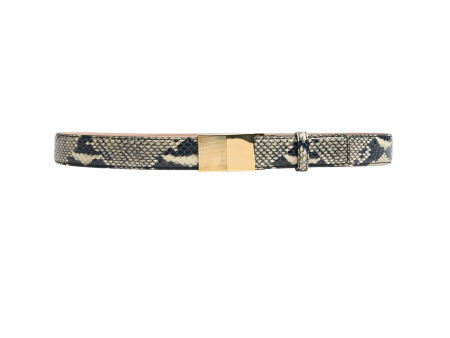 Elio Python Leather Belt Hot on Sale