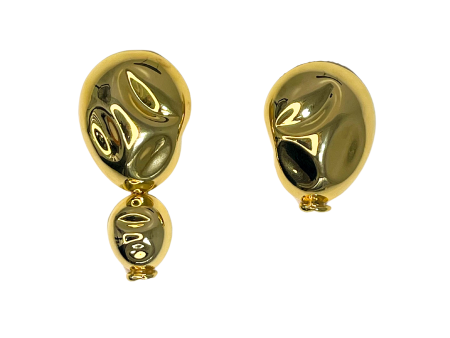 Exclusive Asymmetric Gold Oriente Earrings Cheap