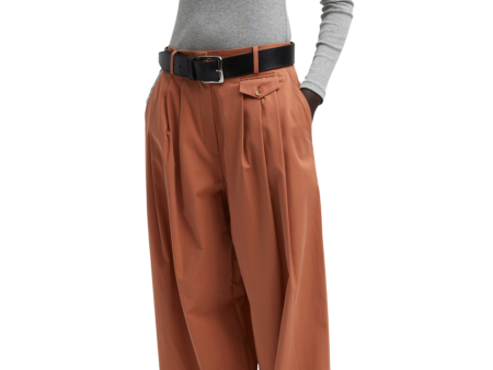 Triple Pleat Yam Pants For Cheap