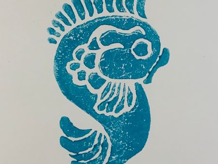 Eli Tegu Hand Printed Cards For Discount