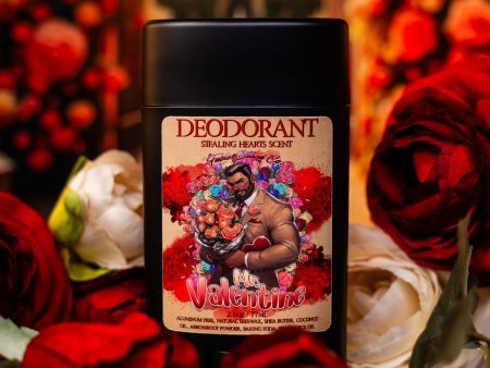 Mr. Valentine - Deodorant - Ripe Strawberries, Velvety Chocolate, and Creamy Nougat on Sale