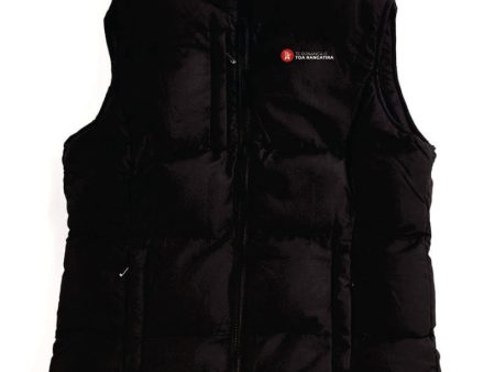 Te Runanga Puffer Vest, Women s Online now