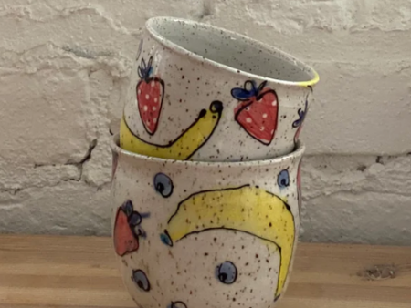 Fruit Salad Cup by Rise and Shine Ceramics Online Hot Sale